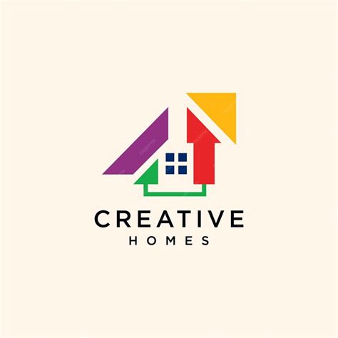 Premium Vector | Creative homes logo icon vector image