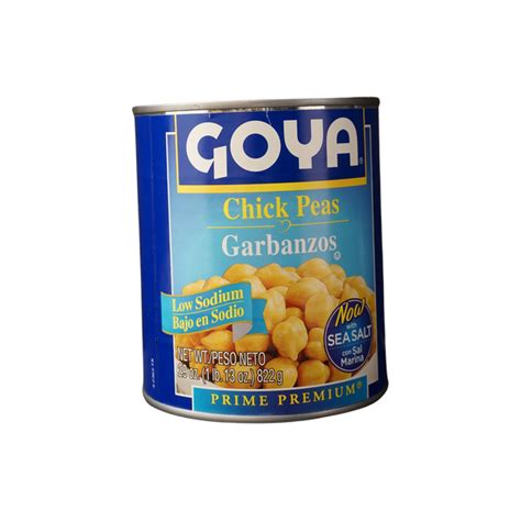 Goya Chickpeas Low Sodium, 1lb | Jaldi