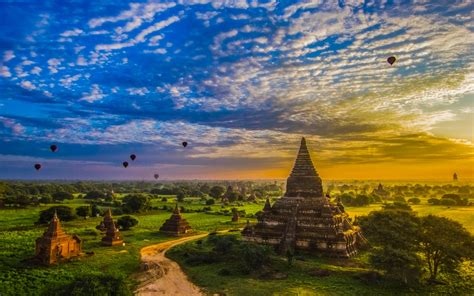 Old Bagan Is An Ancient City Located In The Mandalay Region Of Myanmar ...