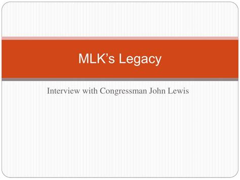 PPT - MLK’s Legacy PowerPoint Presentation, free download - ID:2712994