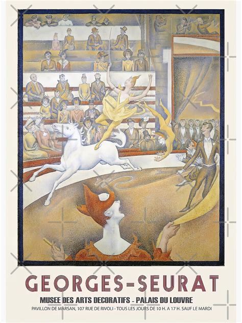 "Georges Seurat circus Pointillism" Photographic Print for Sale by ...