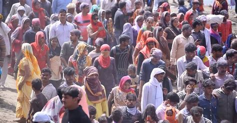 Crowd walking during Festival in India Free Stock Video Footage ...