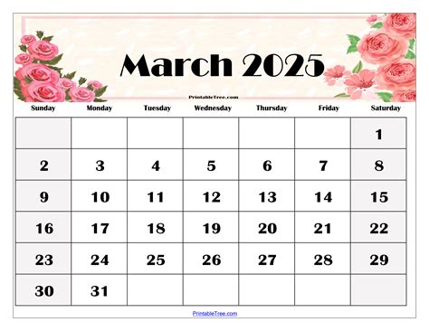 Printable March Calendar 2025 - fay beatrisa