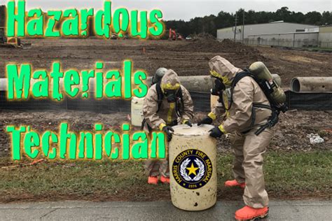 Hazardous Materials Technician (HMT)