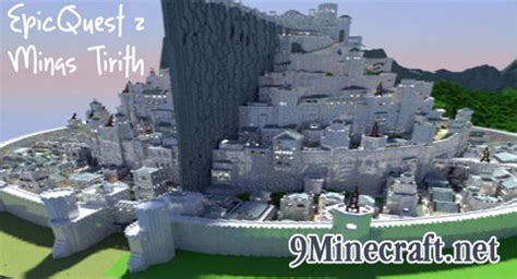 Minas Tirith Map 1.12.2, 1.11.2 for Minecraft - Mc-Mod.Net
