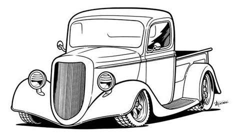 clipart old trucks - Google Search | Desenhos de carros, Carros para ...