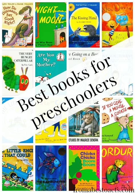 Best Books for Preschoolers - Our Top 20 Picks - From ABCs to ACTs | Preschool books, Preschool ...