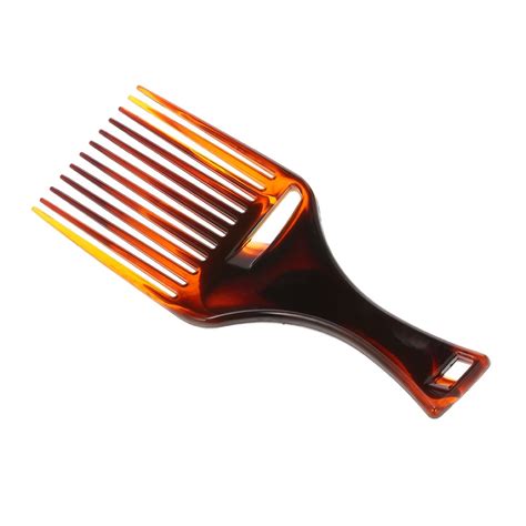 Hair Comb Insert Afro Hair Pick Comb Hair Fork Comb Hairdressing Oil ...