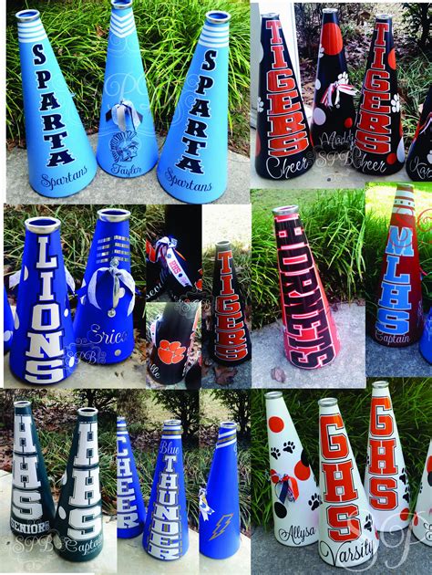 Custom Cheer Megaphone for Cheerleading Personalized for your