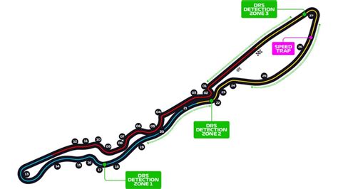 Jeddah Corniche Circuit: Saudi F1 Track Layout, Turns and DRS Zones ...