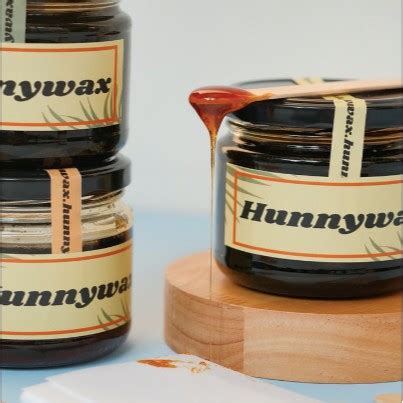 Hunnywax Sugar Wax Kit - 100% natural hot / cold sugar waxing jar & kit | Shopee Philippines