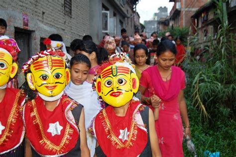 Nepal (Information and Tourism): Nepal: Snaps of Gai Jatra