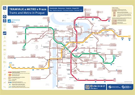 Cartes et plans détaillés de Prague