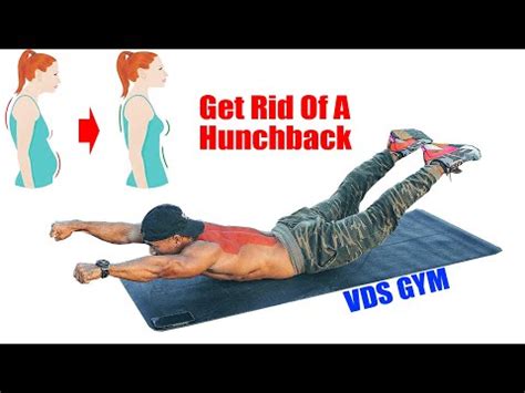 8 exercises to get rid of a hunchback - YouTube