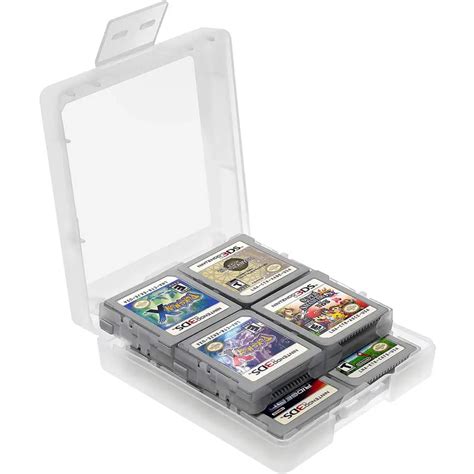 New 3DS Game Card Case 16 in 1 compatible with Nintendo new 3DS/ DS/ DS Lite Nintendo Holder Box ...