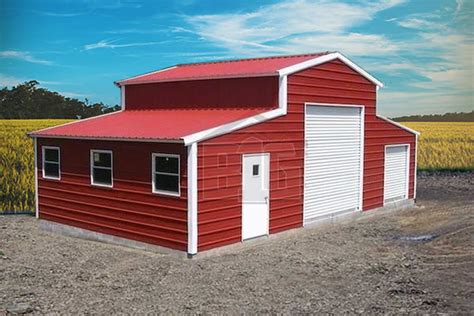 The kennedy Metal Barn 36x20x12 - Big Buildings Direct | Metal barn ...