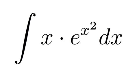 (Method 2) Integral of x*e^(x^2) (substitution) - YouTube