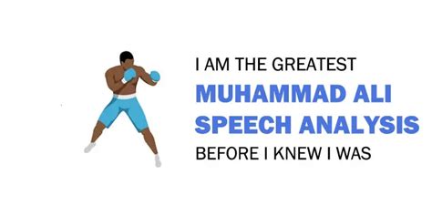 Muhammad Ali Speech Analysis: A Closer Look at His Messages