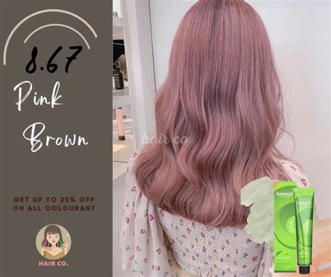 8.67 Pink Brown Hair Color Spa 100ml | Lazada PH