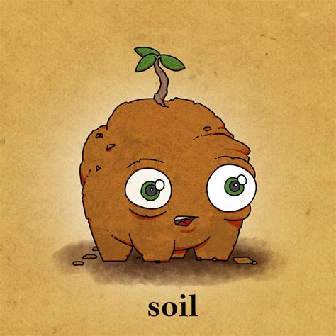 Meet Soil! #education #ecology #garden #earth #cartoon #illustration #geology #earthscience ...