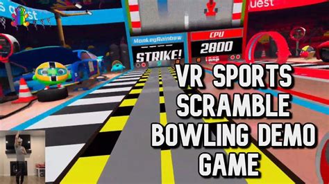 VR Sports Scramble Bowling Demo Game - Oculus Quest 2 Fitness Gameplay | Demo game, Bowling ...