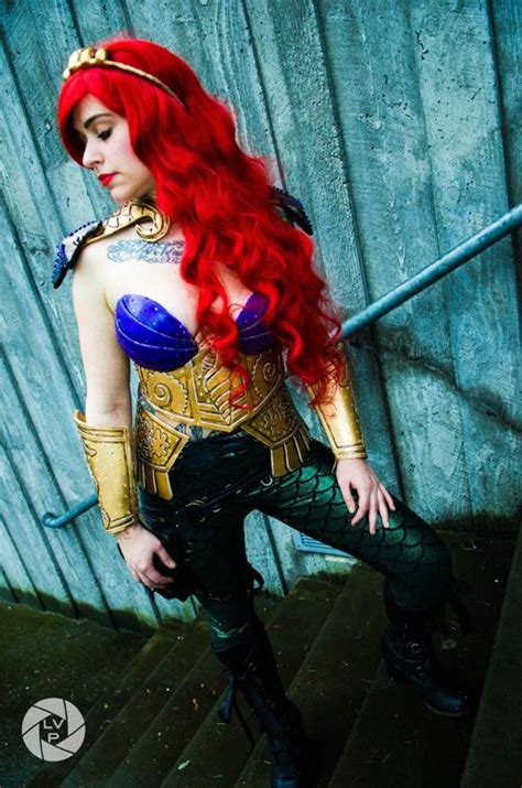 Warrior Ariel & Ursula Cosplay | Mermaid party costume, Ariel cosplay, Mermaid cosplay