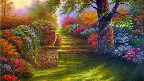 Enchanted Garden Wallpapers - Wallpaper Cave