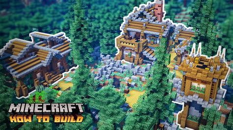 Minecraft: How to Build a Medieval Village (Medieval Houses, Medieval ...