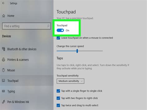 Enable Right Click On Laptop Touchpad