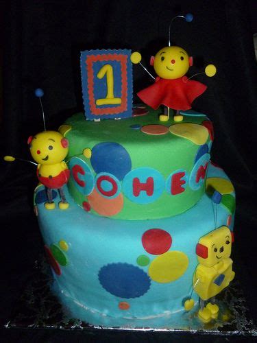 Rolie Polie Olie Cake | Party cakes, Cake, Birthday party cake