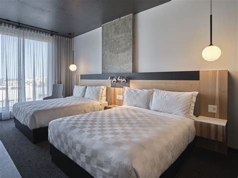 Two queen bed room | Alt Hotel Calgary University District