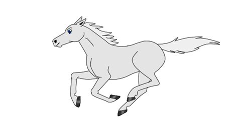 Animated Horse Running Gif Transparent - Draw-lab