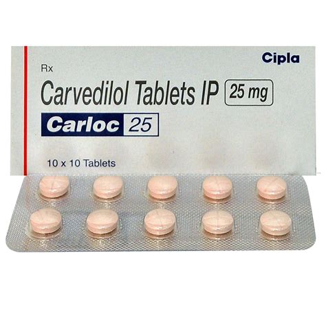 Carvedilol 25mg Tablet M Care Exports | Pharmaceutical Exporters