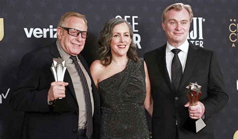 'Oppenheimer' explodes at Critics Choice Awards; Stone, Giamatti steal the show