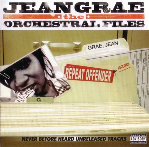 Jean Grae - The Orchestral Files Lyrics and Tracklist | Genius