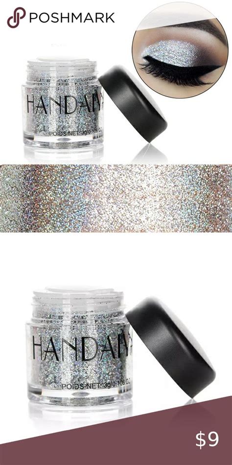 Silver Glitter Eyeshadow in 2020 | Glitter eyeshadow, Silver glitter, Things to sell