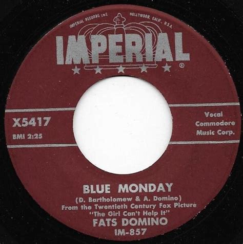 Fats Domino – Blue Monday Lyrics | Genius Lyrics