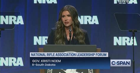 Kristi Noem Remarks to NRA Leadership Forum | C-SPAN.org