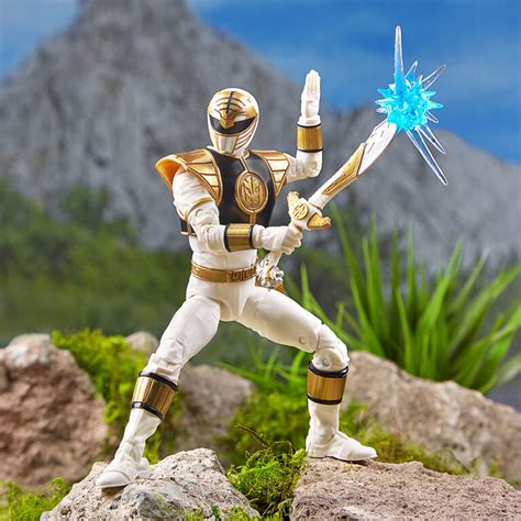 Power Rangers Lightning Collection 6-Inch Mighty Morphin White Ranger ...