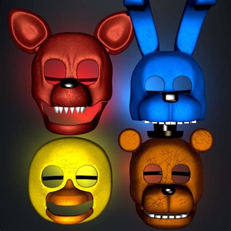 Steam Workshop::[FNAF 4] Bully masks by Atticted