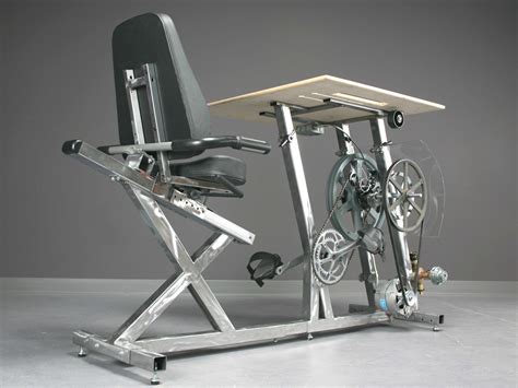 This Bicycle Desk Charges Computer - Business Insider