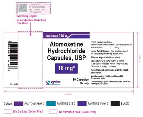 Atomoxetine: Package Insert - Drugs.com