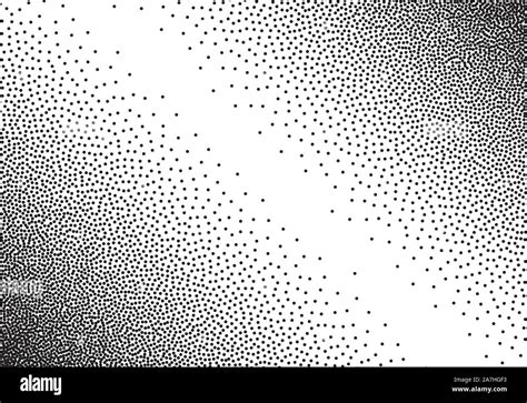 Dotwork gradient background, black and white scattered stipple dots Stock Vector Image & Art - Alamy