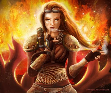 Chandra Nalaar - by Ayeri on DeviantArt