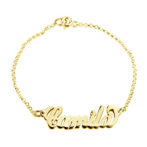 10 Karat Gold Bracelet | Personalized Bracelets | PersJewel