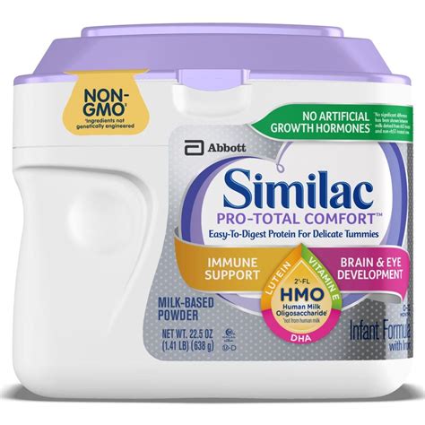 Similac Pro-Total Comfort Infant Formula Powder / 22.5 oz container ...