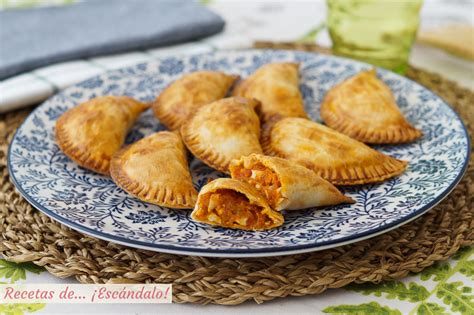 Empanadillas al horno de atún y sofrito, muy fáciles y ricas - Recetas de ¡Escándalo!