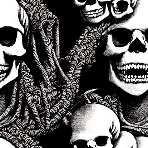 Phonk Skull Horror 90s Vaporwave Graphic · Creative Fabrica