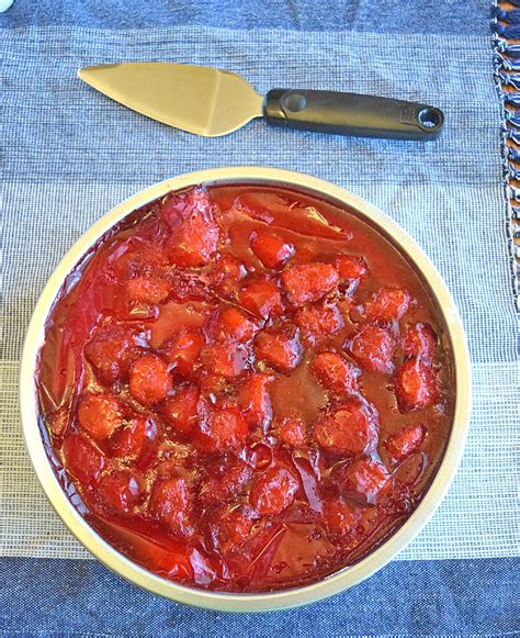 Festive Strawberry Jello Cheesecake Pie