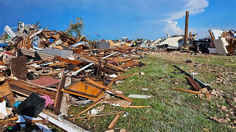 Texas town devastated by tornado, 5 dead across South from severe ...